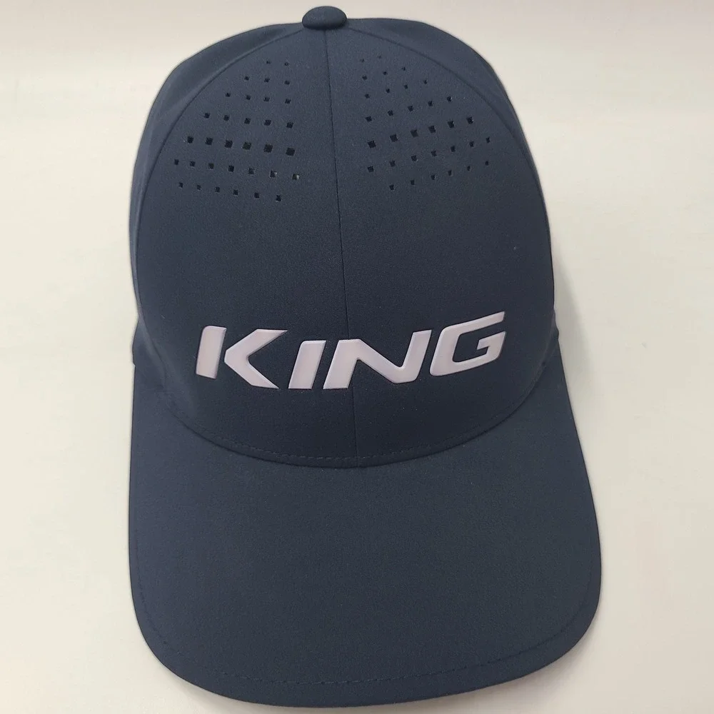 Cobra Golf Hat Fitted S-M Blue White King Tour Exclusive Performance Casual Men
